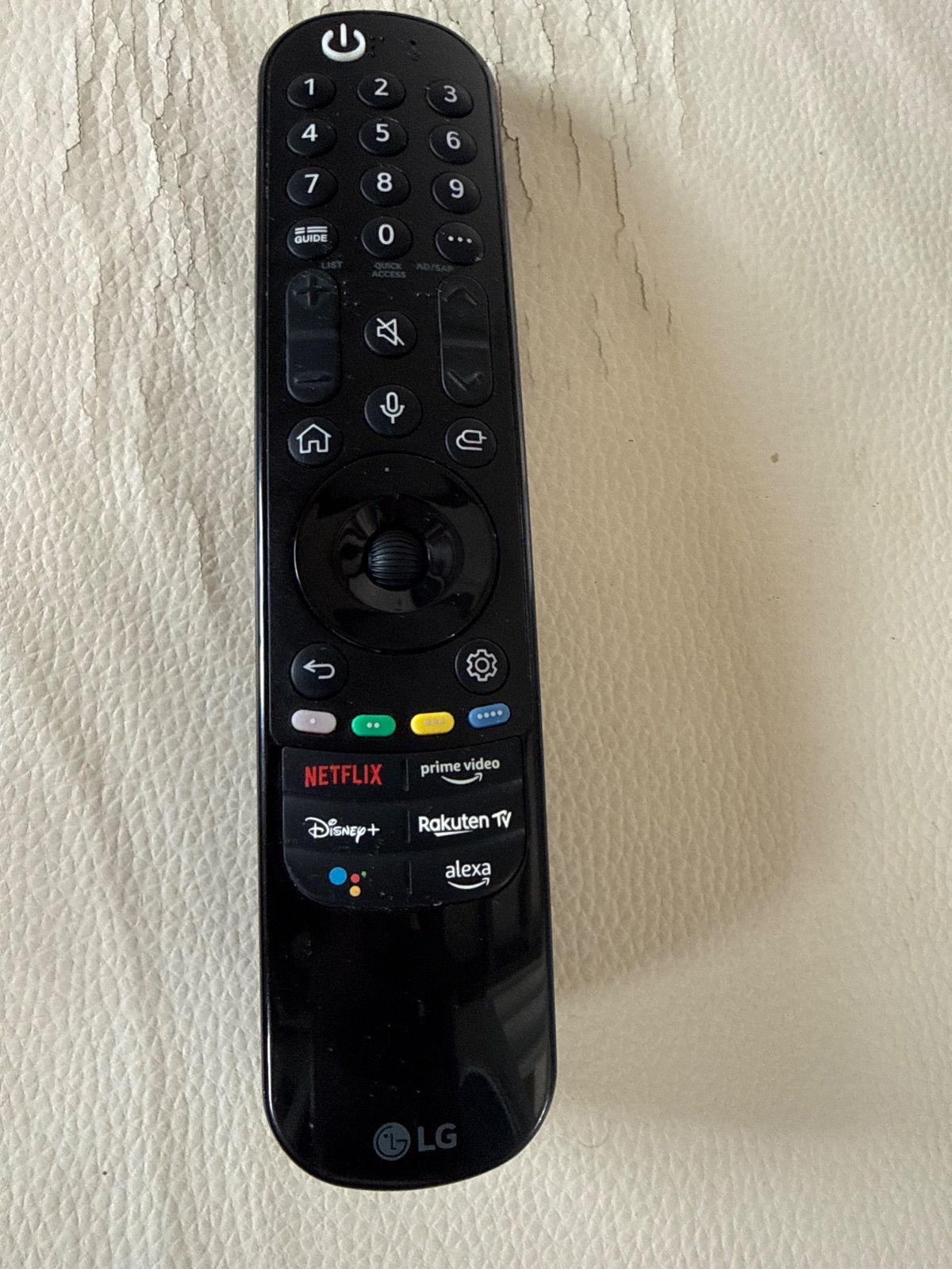 Tv remote LG